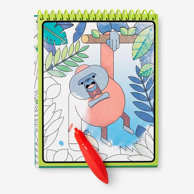 Magic water book - Jungle themed
