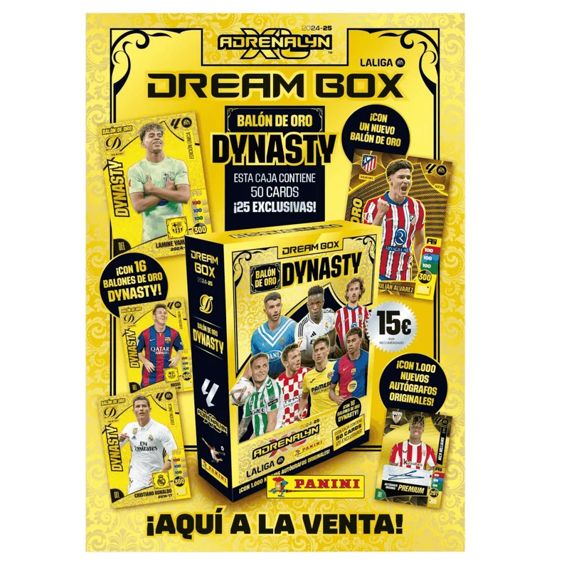 Dream Box Adrenalyn XL 2024-25 Balón de Oro Dynasty