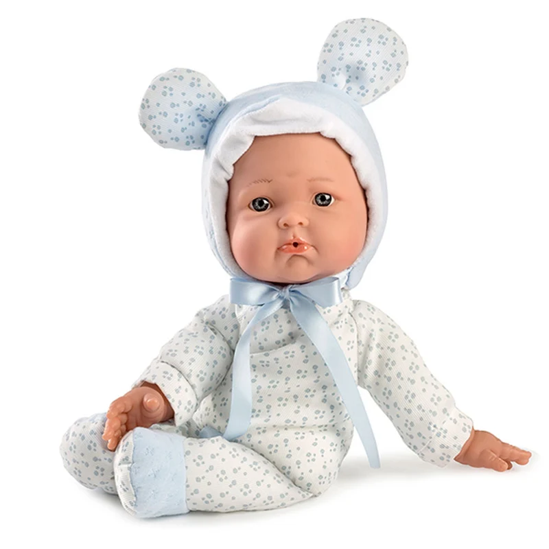 Muñecas Guca Muñeco Mimi, Mi Primer Bebé Azul 36 Cm