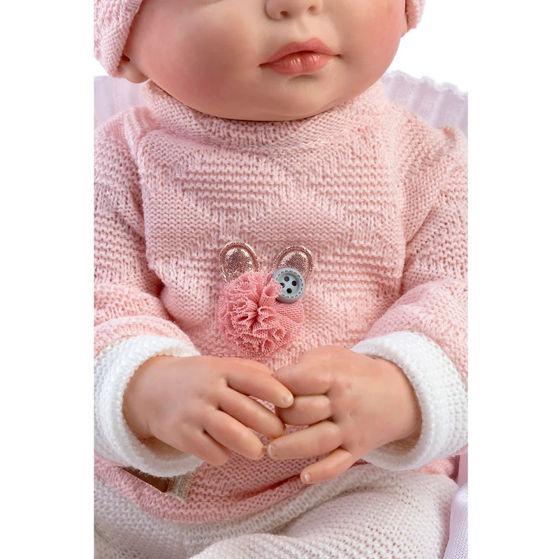 Muñeca Reborn Prematuro Lea Pintada a Mano