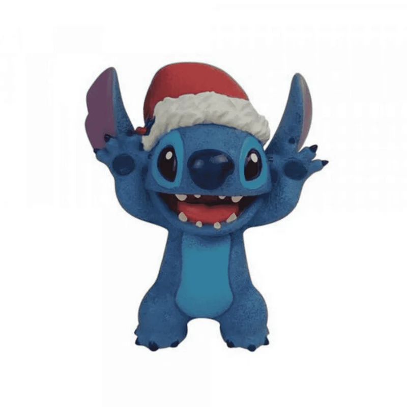Figura Mini Navideña de Stitch - Enesco Disney Showcase