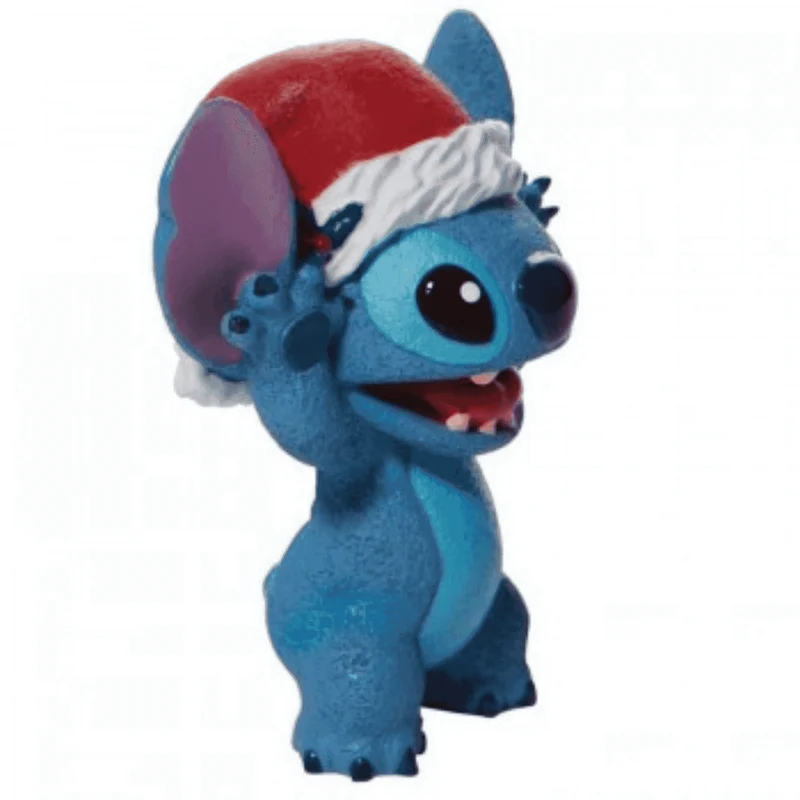 Figura Mini Navideña de Stitch - Enesco Disney Showcase
