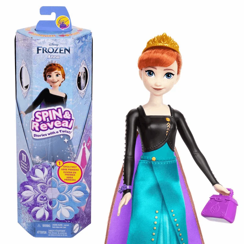 Frozen Muñeca Spin & Reveal Anna de Disney Frozen
