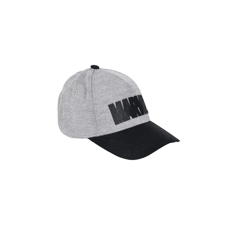 Gorra Logo Marvel con visera curvada gris adulto
