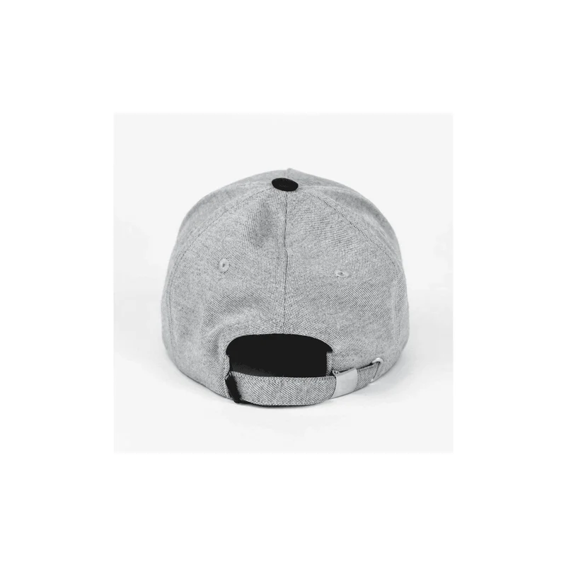 Gorra Logo Marvel con visera curvada gris adulto