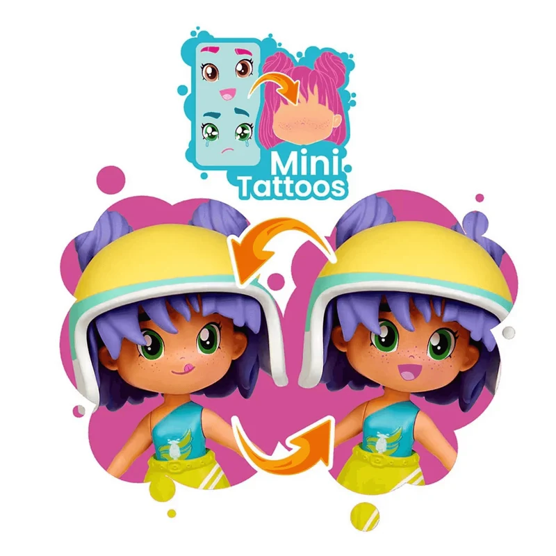 Pinypon Top Moto Girl