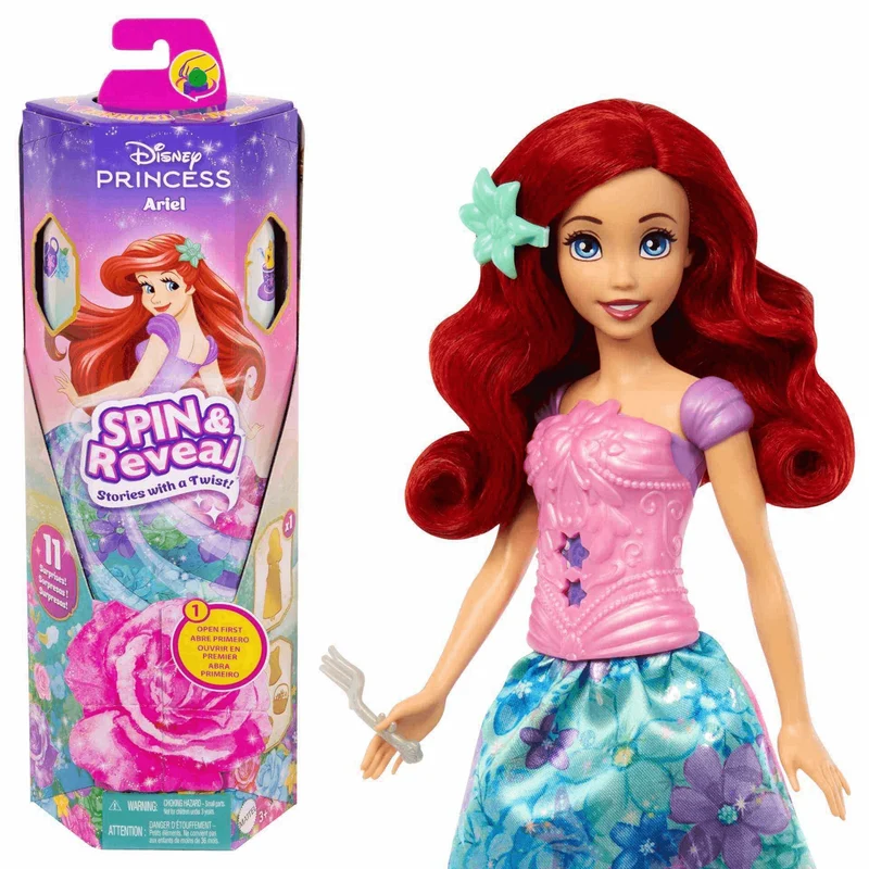 Disney Princess Ariel Spin And Reveal