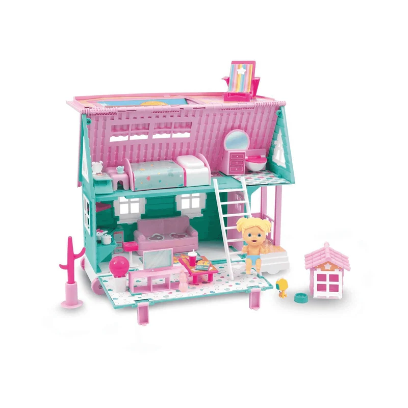 Casa de los bebés Amicicci Rosa