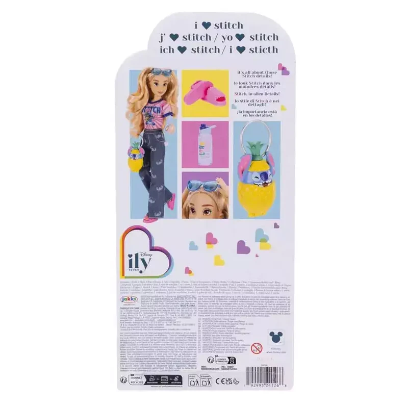 Muñeca Stitch ILY 4EVER Moda 25 cm
