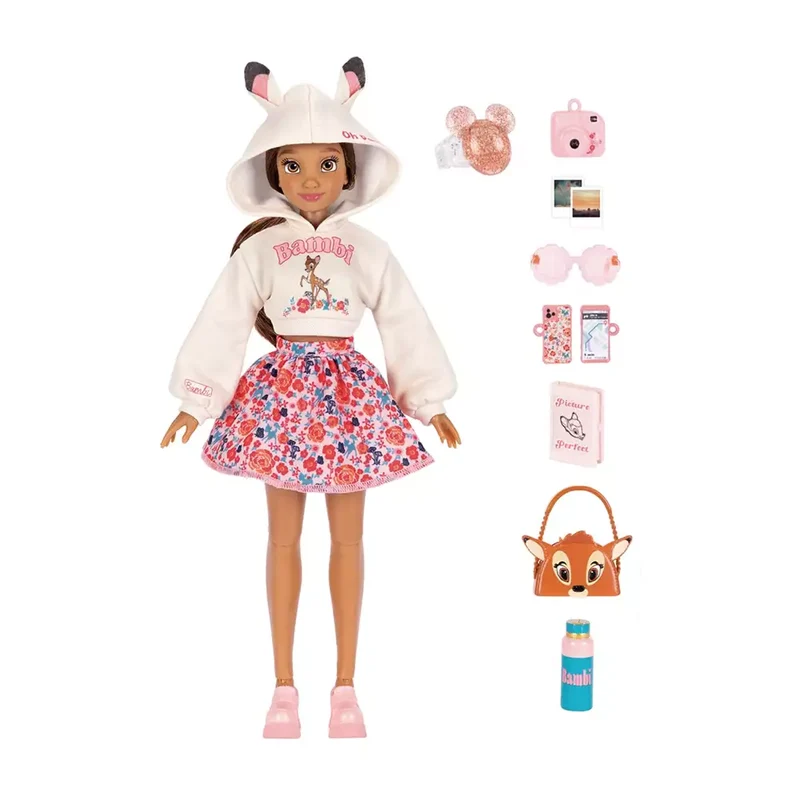 Muñeca ILY Bambi 25 cm con accesorios