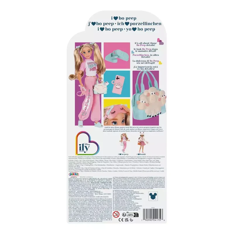 Muñeca ILY Bo Peep 25 cm con accesorios