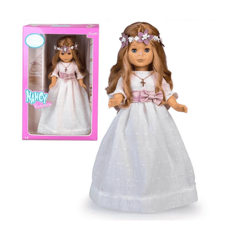 Nancy Comunión Corona Flores Rubia Reedición 2023