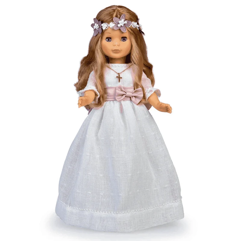 Nancy Comunión Corona Flores Rubia Reedición 2023