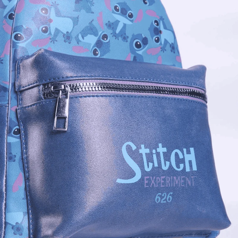Mochila Casual de Polipiel con diseño de Stitch
