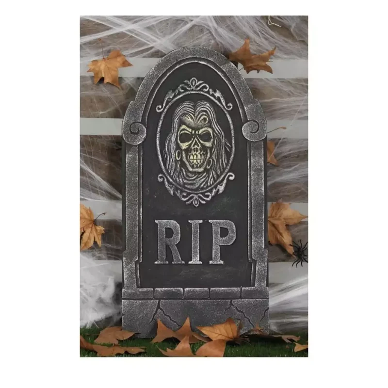 Lápida Halloween 33×65 cm