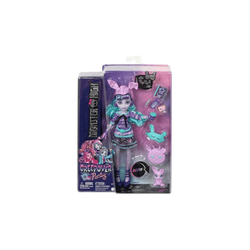 Muñeca Twyla Fiesta Pijama Monster High 25Cm