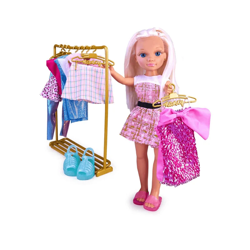 Nancy Vestidor de Looks Muñeca con Complementos