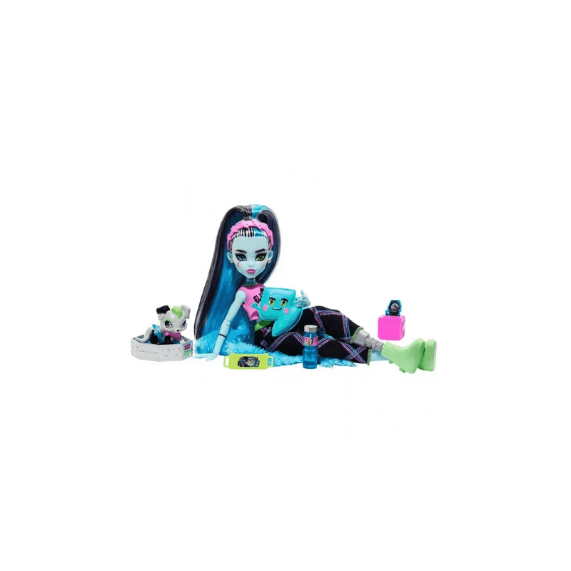 Muñeca Frankie Stein fiesta de Pijamas Monster High 25 cm