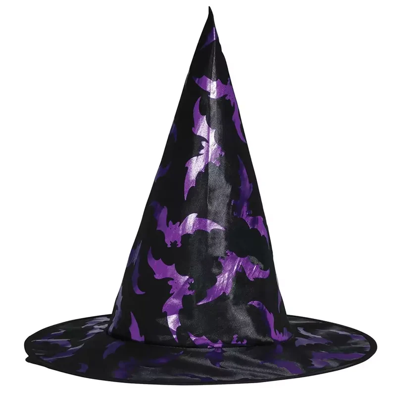 Disfraz Halloween Infantil Bruja Capa Y Sombrero 50 cm