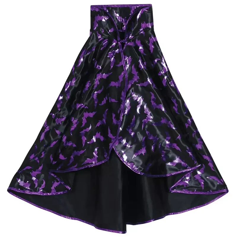 Disfraz Halloween Infantil Bruja Capa Y Sombrero 50 cm