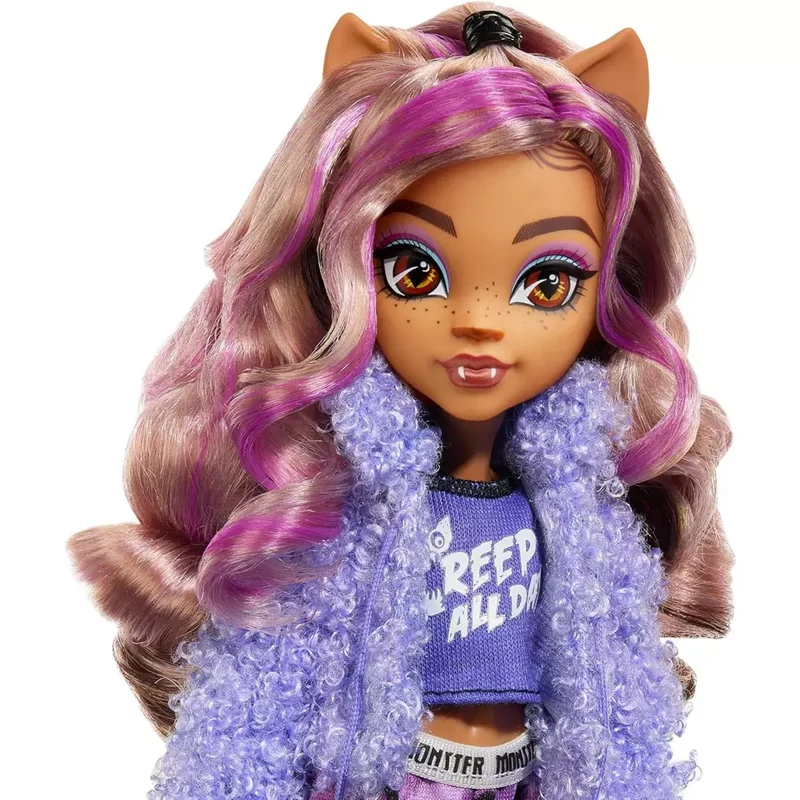 Muñeca Clawdeen Wolf Fiesta Pijama Monster High 25Cm