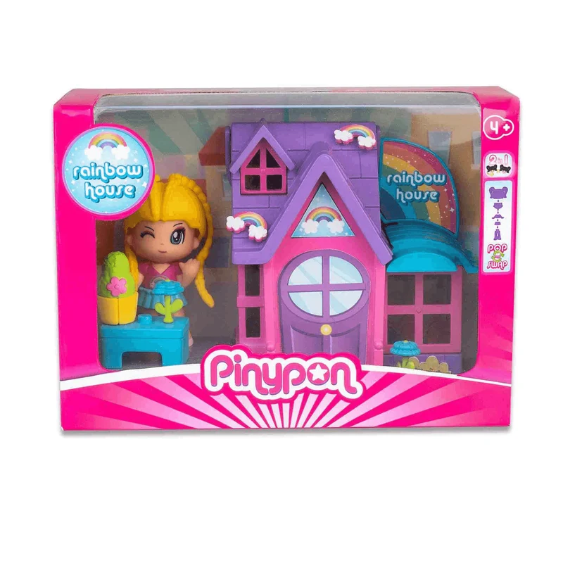 Pinypon Mini Casitas Arco Iris
