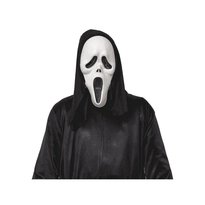 Máscara Fantasma Ghostface Rubie’s – Disfraz de Terror para Halloween