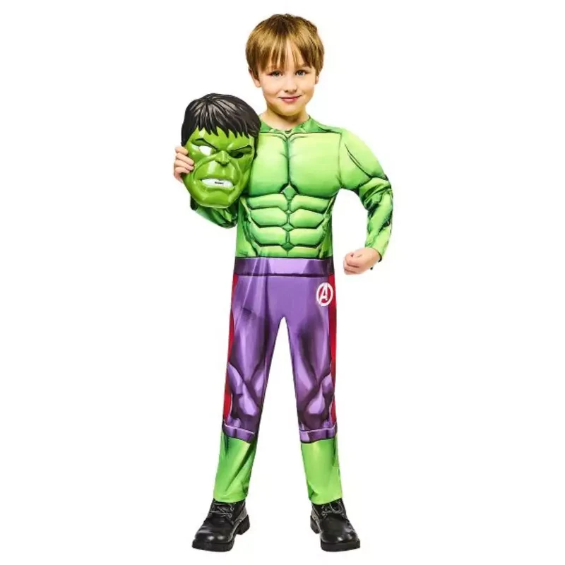 Disfraz Hulk Black Line T. 7-8 años