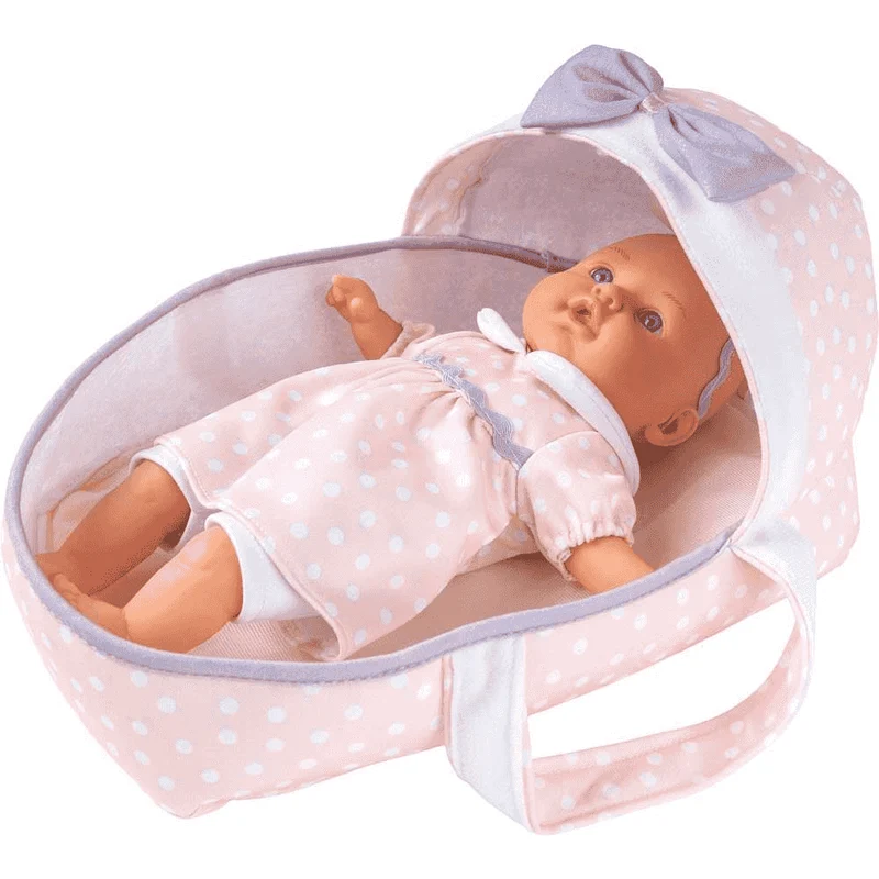 Bebito Sueñito PequeBB con camita acolchada de 31 cm (2+)