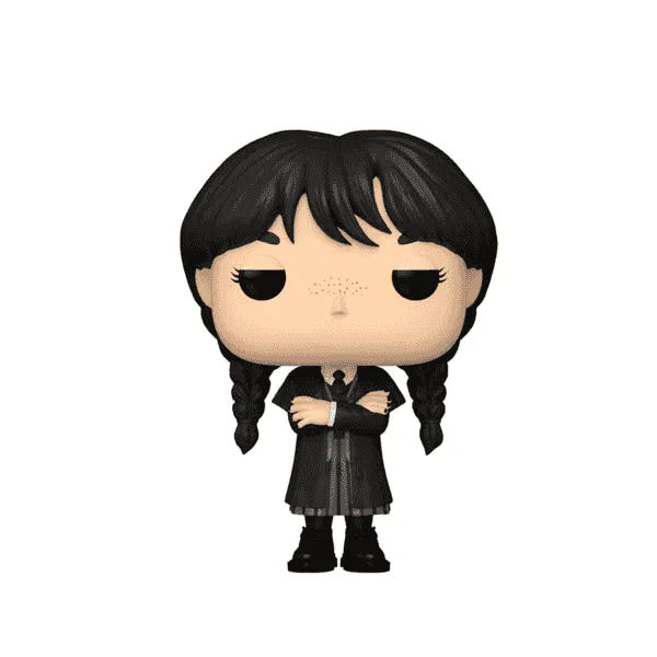 Funko Pop! TV Wednesday Addams #1815 (Black Coat / Miércoles Addams)