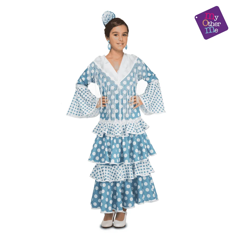 Disfraz de Flamenca guadalquivir 10-12 años infantil
