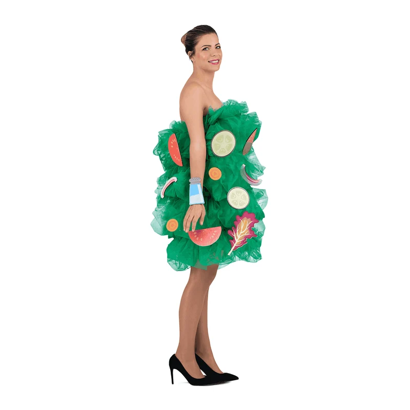 Disfraz de Ensalada one size adult adulto talla TALLA ÚNICA