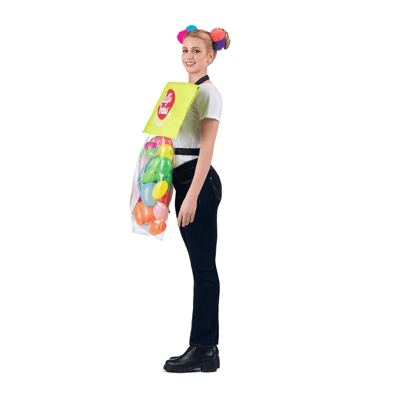 Disfraz de Bolsa de gominolas one size adult adulto talla TALLA ÚNICA