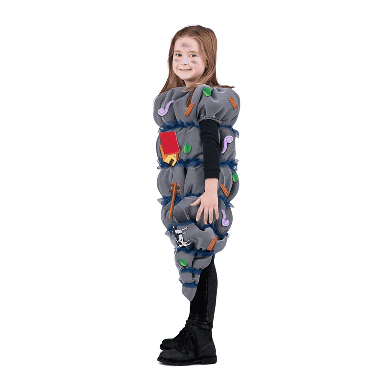 Disfraz de Tornado one size child infantil talla TALLA ÚNICA
