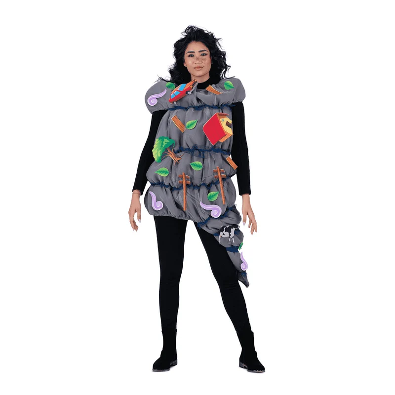 Disfraz de Tornado one size adult adulto talla TALLA ÚNICA