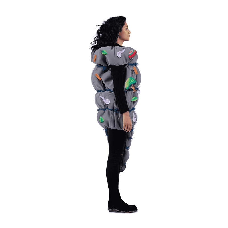 Disfraz de Tornado one size adult adulto talla TALLA ÚNICA