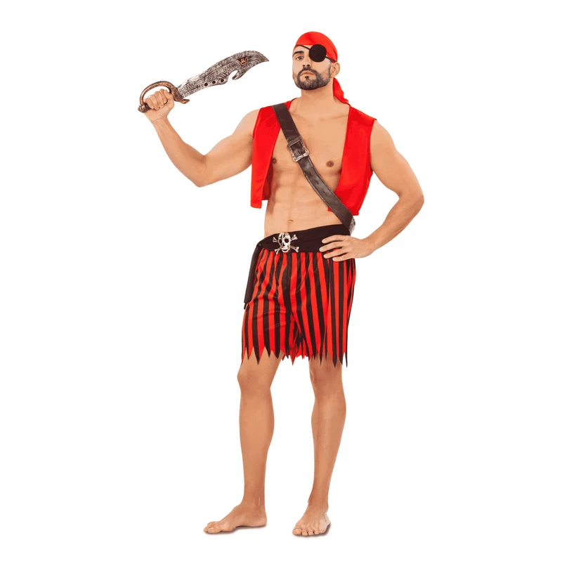Disfraz de Pirata adulto talla ML