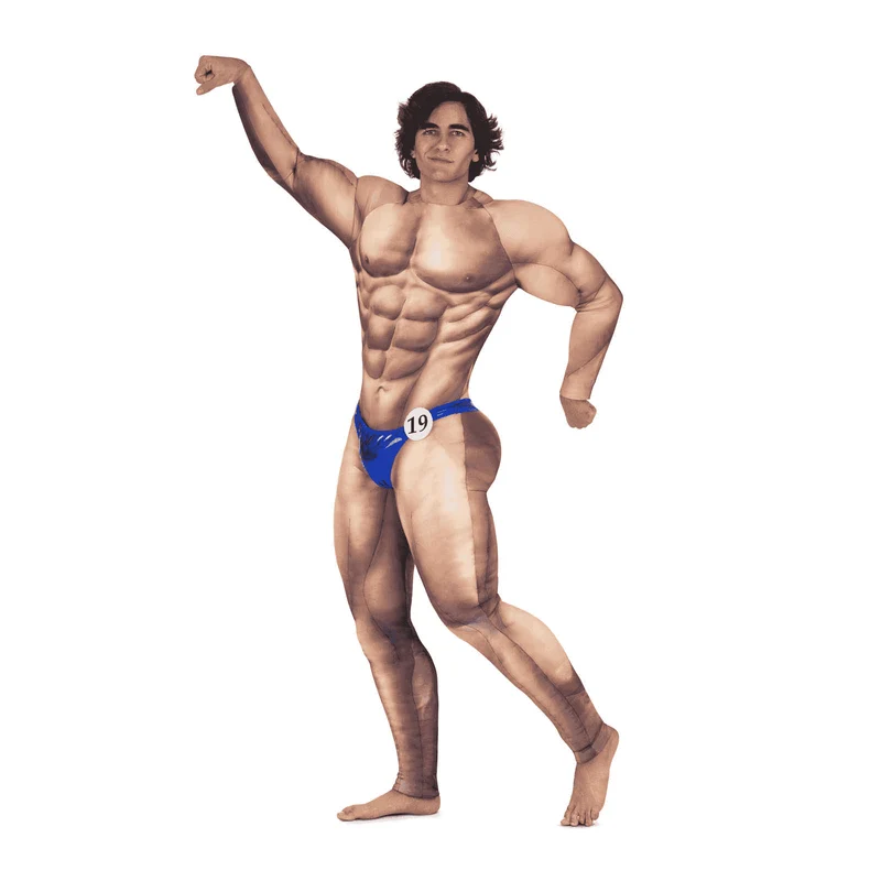 Disfraz de Culturista one size adult adulto talla TALLA ÚNICA
