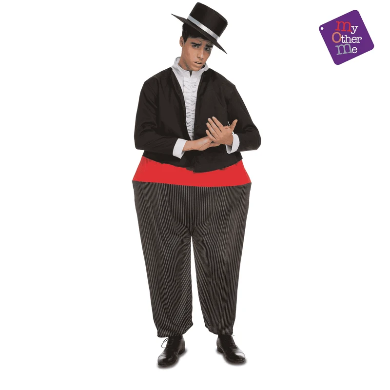Disfraz de Cantaor gordito adulto talla ML