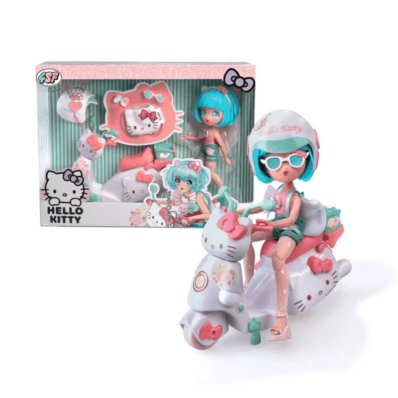Muñeca Hello Kitty Pretty Pink Scooter Manga