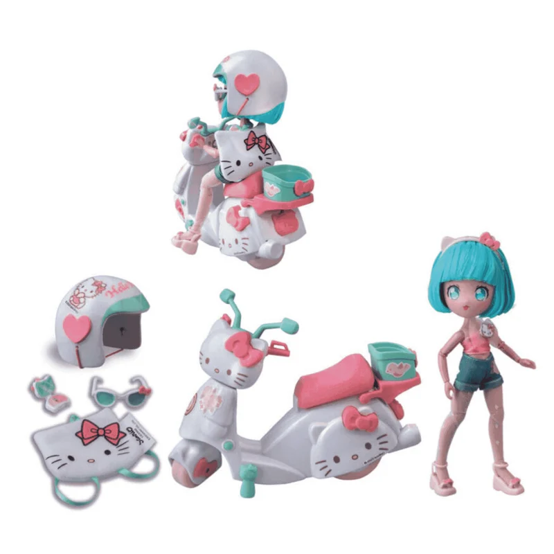 Muñeca Hello Kitty Pretty Pink Scooter Manga