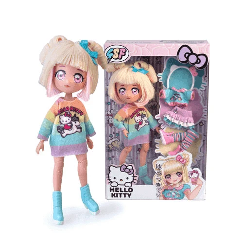 Muñeca Hello Kitty Fashion Unicorns Manga