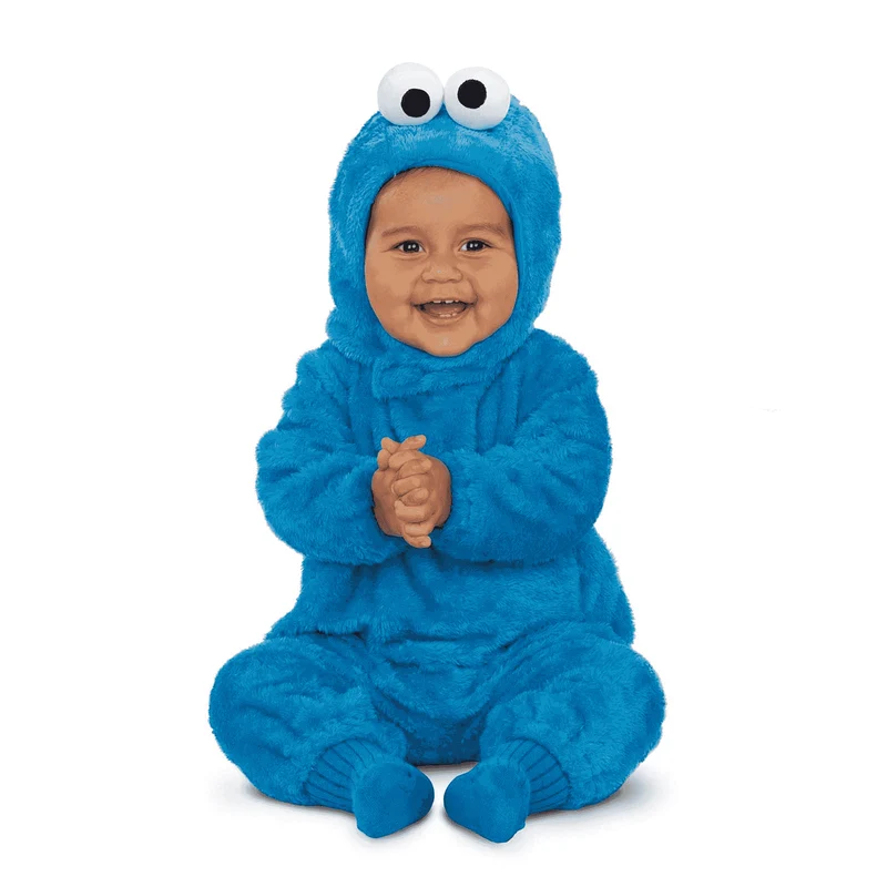 Disfraz de Monstruo de las galletas básico 0-6 meses bebé