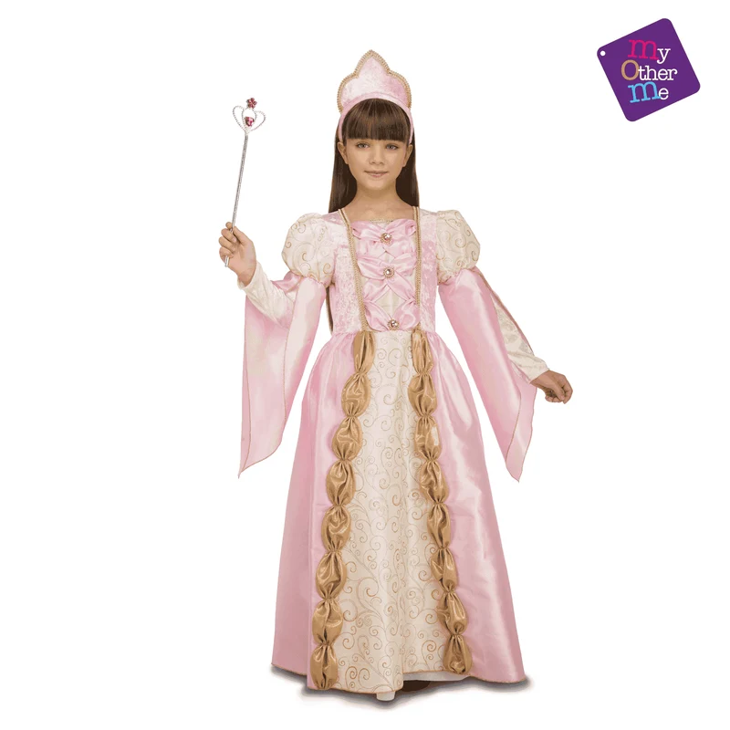 Disfraz de Reina rosa 5-6 años infantil