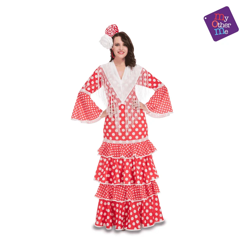 Disfraz de Flamenca sevilla adulto talla XL