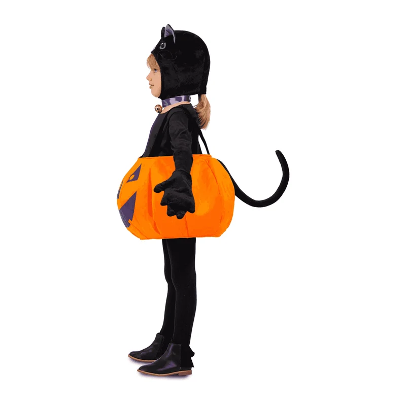 Disfraz de Gato calabaza one size child infantil talla TALLA ÚNICA