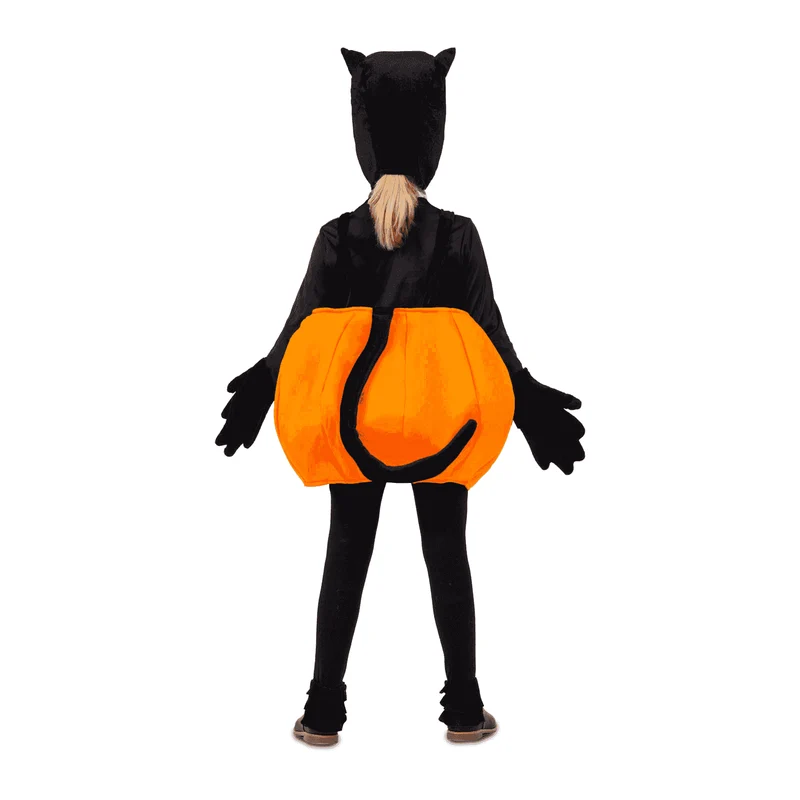 Disfraz de Gato calabaza one size child infantil talla TALLA ÚNICA
