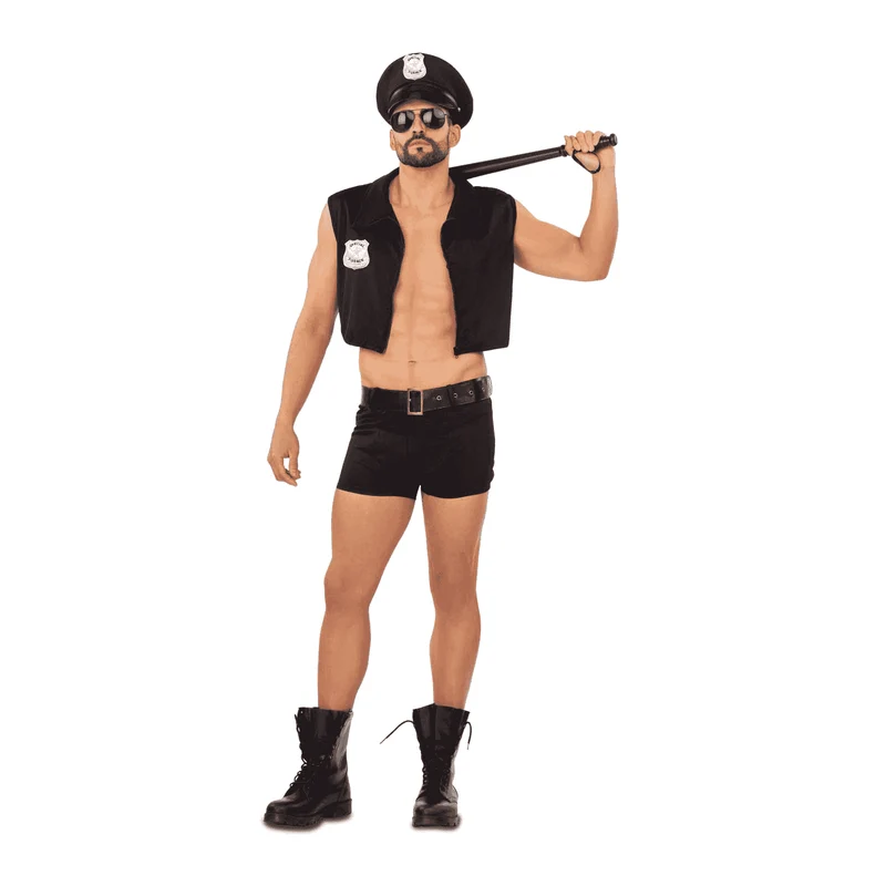 Disfraz de Policía adulto talla ML