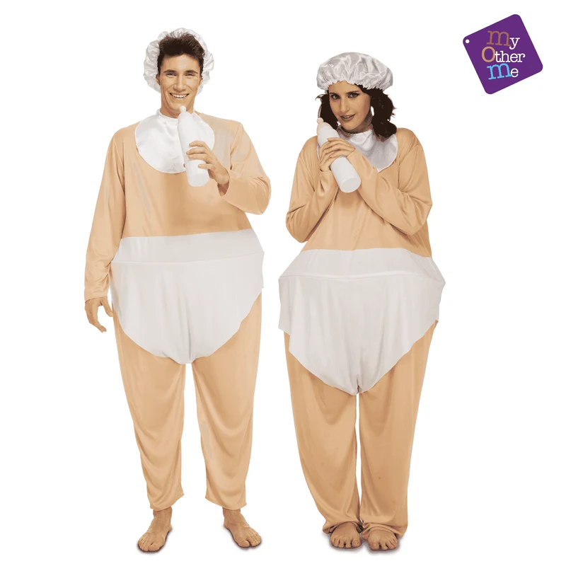 Disfraz de Bebé gordito adulto talla ML