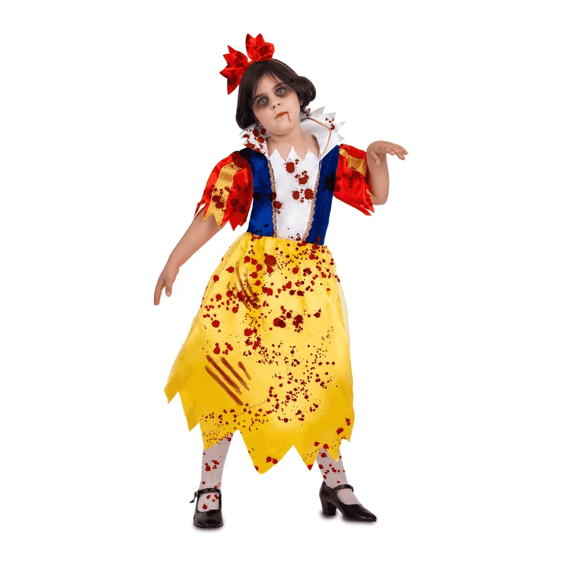 Disfraz de Blancanieves sangrienta 7-9 años infantil